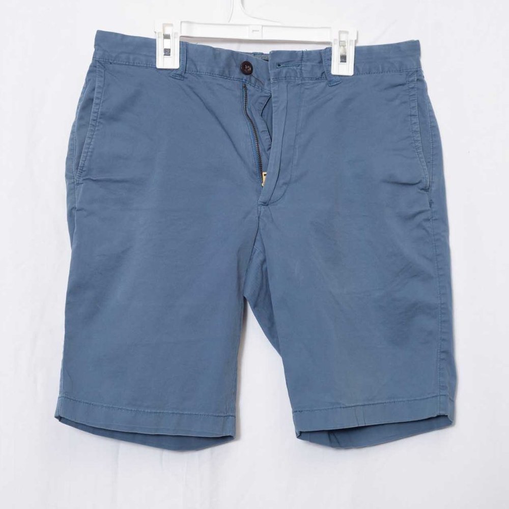 J. Crew Flat Front Blue Men's Shorts Size 30